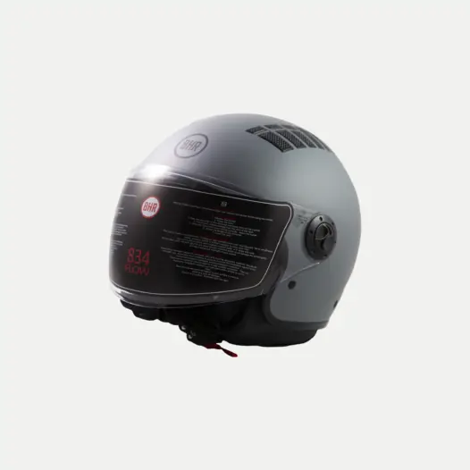 Casco BHR 834 Flow grigio opaco