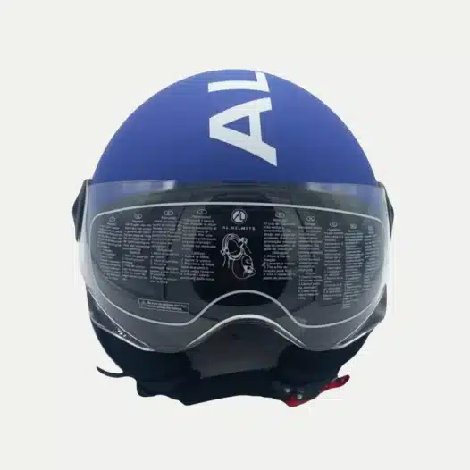 Casco AL Demi Jet AL Signature blu