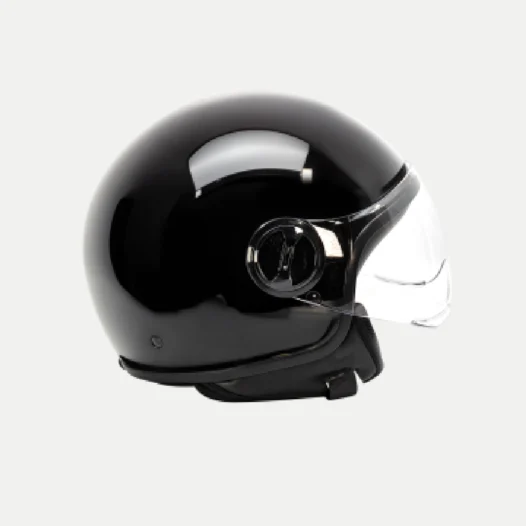Casco BHR 835 Special nero metallizzato