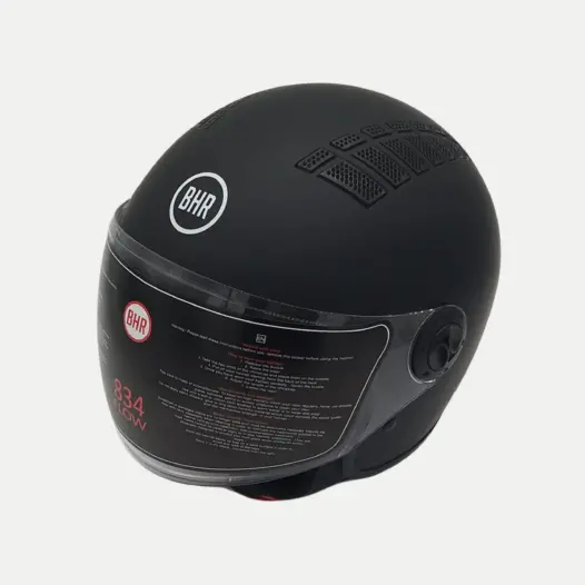Casco BHR 834 Flow nero opaco