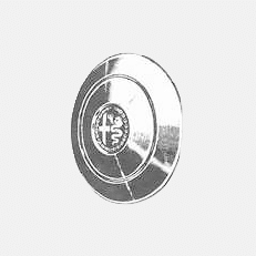 Coppa ruota Alfa Romeo Giulietta berlina 1° serie - Giulietta Sprint cromata